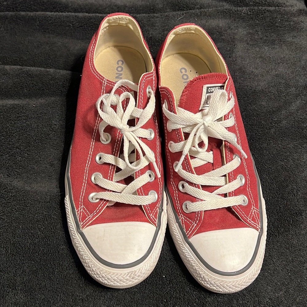 Burgundy/Wine Converse All Star
